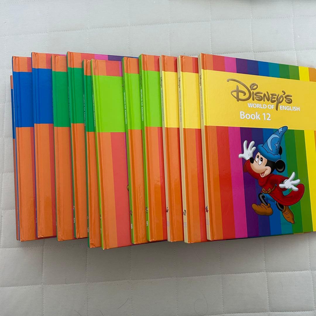 Disney's World of English 絵本・DVDフルセット
