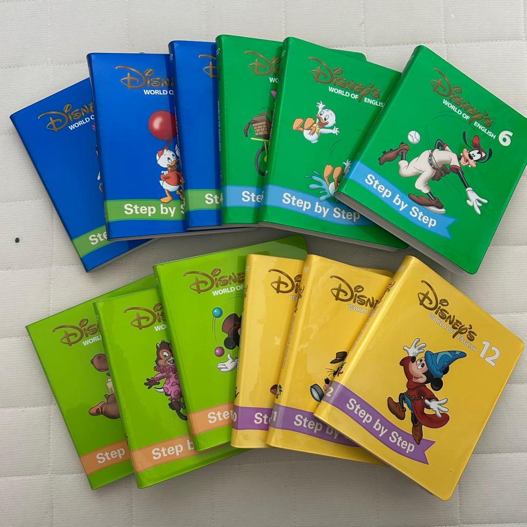 Disney's World of English 絵本・DVDフルセット