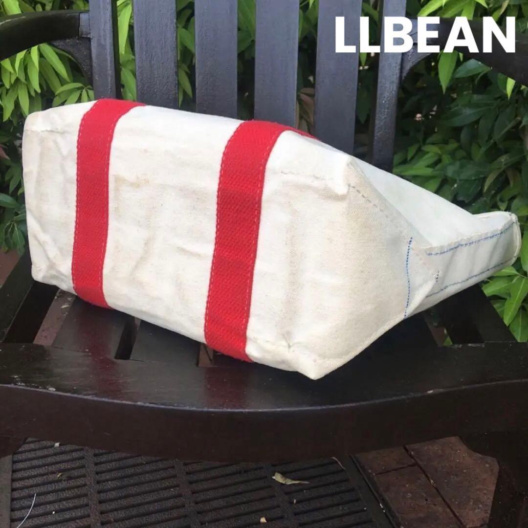 珍品／70~80s両サイド2本青セルビッチ／LLBEAN／トート／M／赤／旧タグ