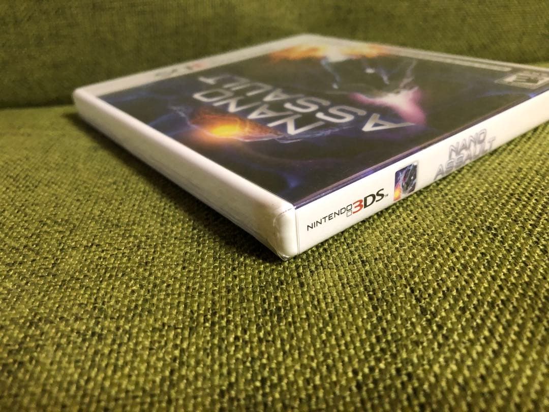 海外版　新品未開封シュリンク付き　ナノアサルト　3DS