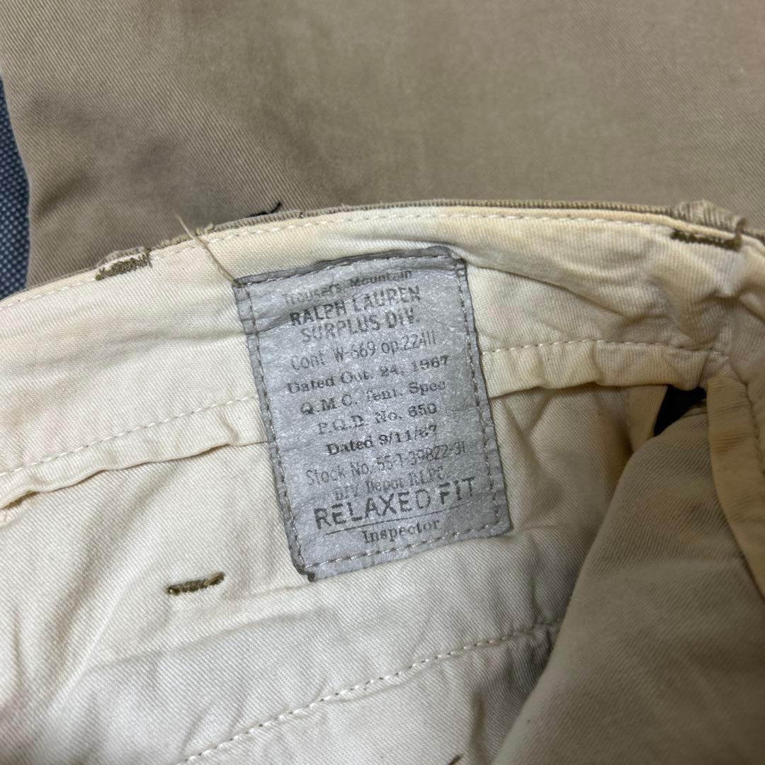 Ralph Lauren ダブルニーカーゴパンツ パラシュートパンツW32L32