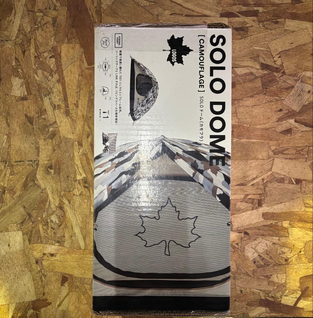 LOGOS SOLODOME カモフラ＆サーモスマットSOLO セット