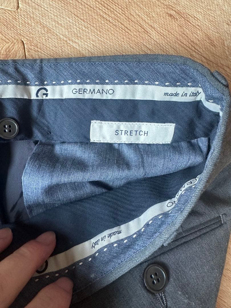 GERMANO TRAVEL EDITION グレー スラックス