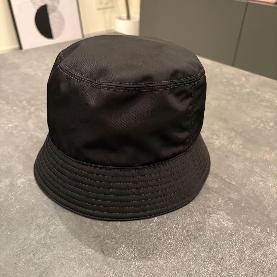 PRADA ブラック バケットハット XXL