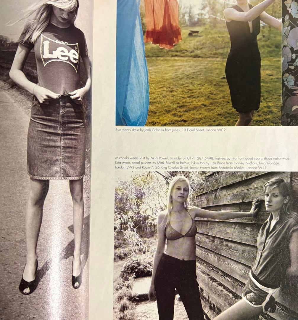 アート・デザイン・音楽 i-D MAGAZINE 1995.7 CHLOE SEVIGNY