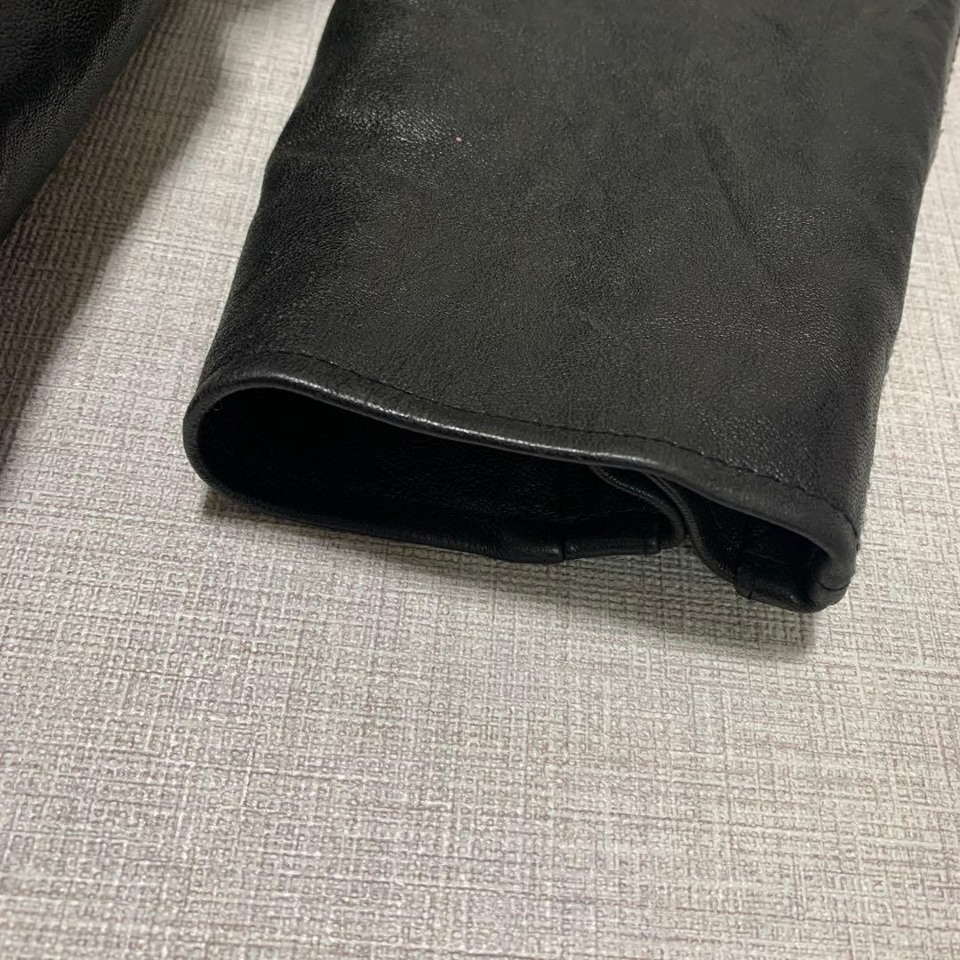 【レア】Schott　HOODED RIDERS JACKET　別注モデル　羊革