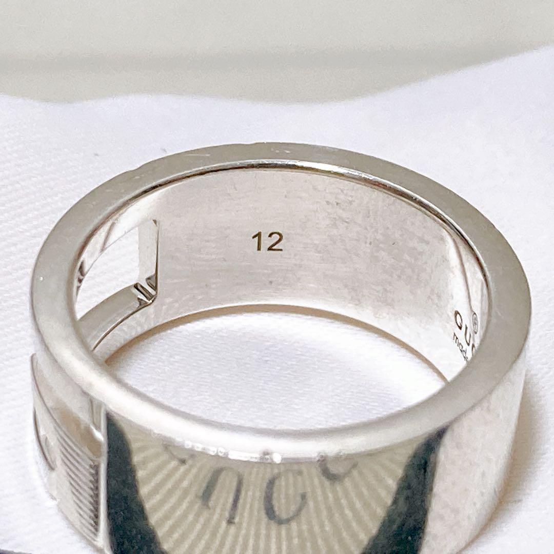 GUCCI ブランテッドGリング #12 サイズ11号