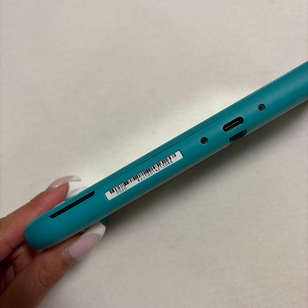 【美品】Nintendo Switch Lite ターコイズ 本体 充電器箱付