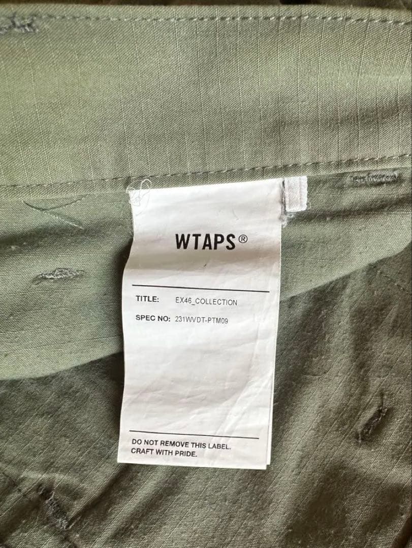WTAPS 23SS MILT9601/TROUSERS サイズ4 OLIVE