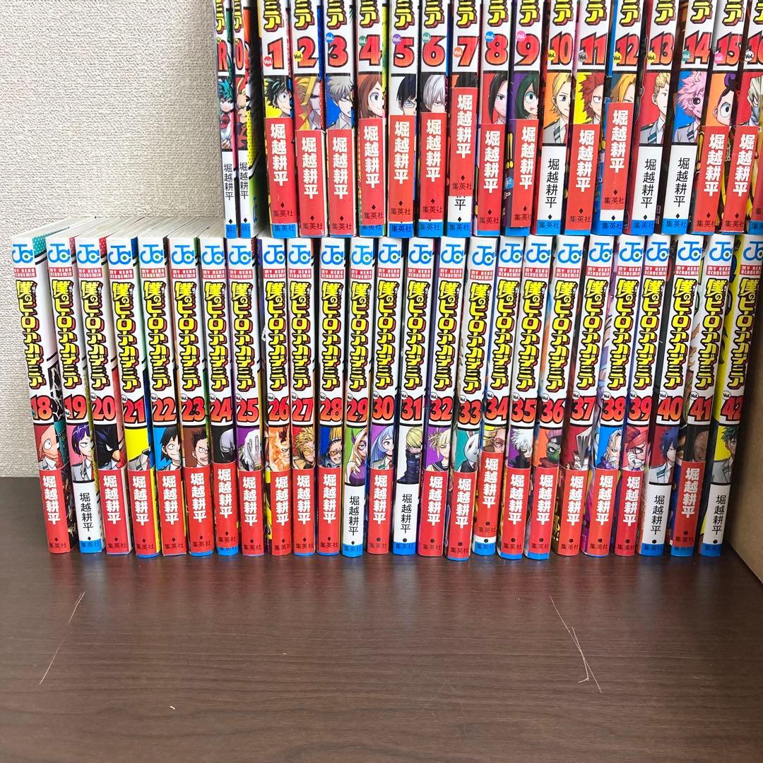 僕のヒーローアカデミア　全42巻＋関連本2冊セット