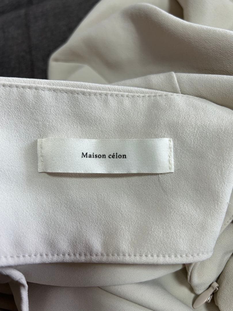 Maison celon アシンメトリーワンピース