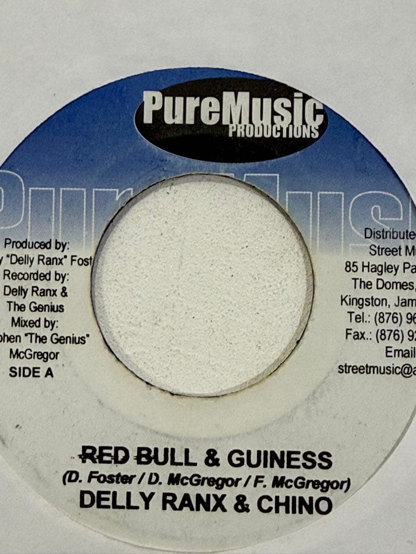 【COOL】レゲエ7インチ9枚 RedBull&Guinness Riddim