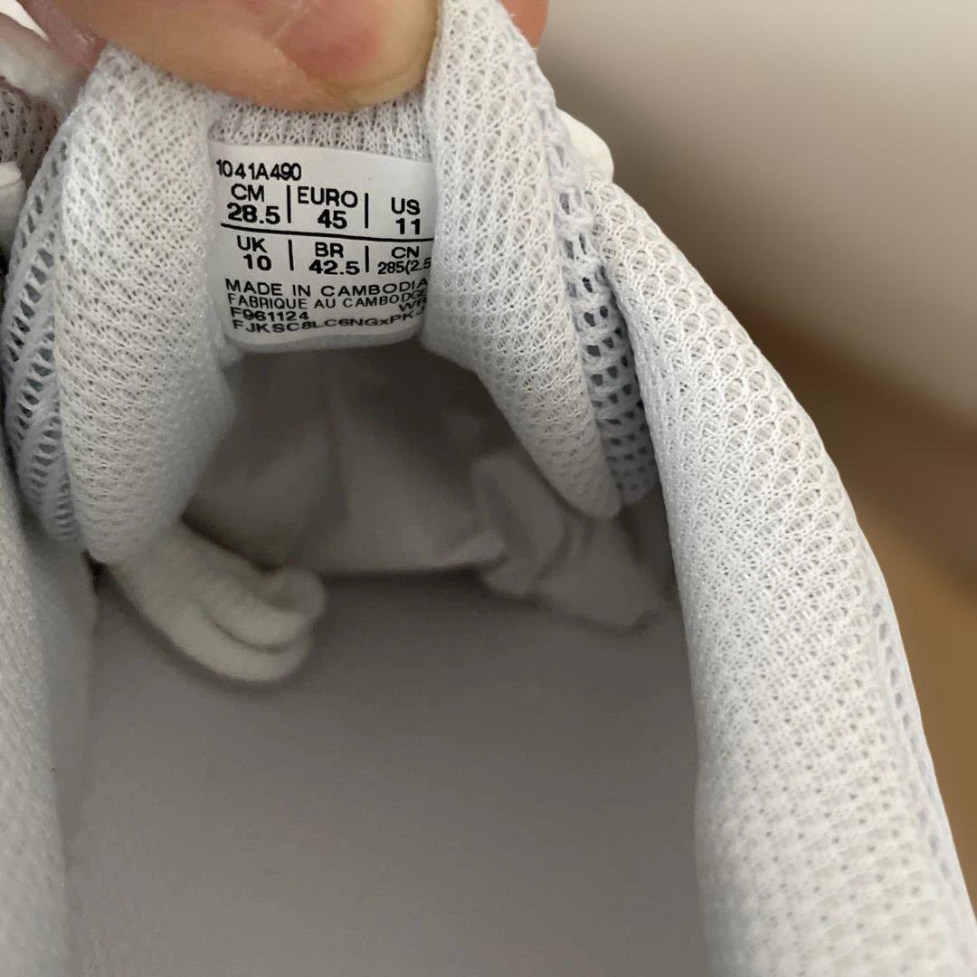 ASICS テニスシューズ ホワイト/グリーン　28.5cm #2086