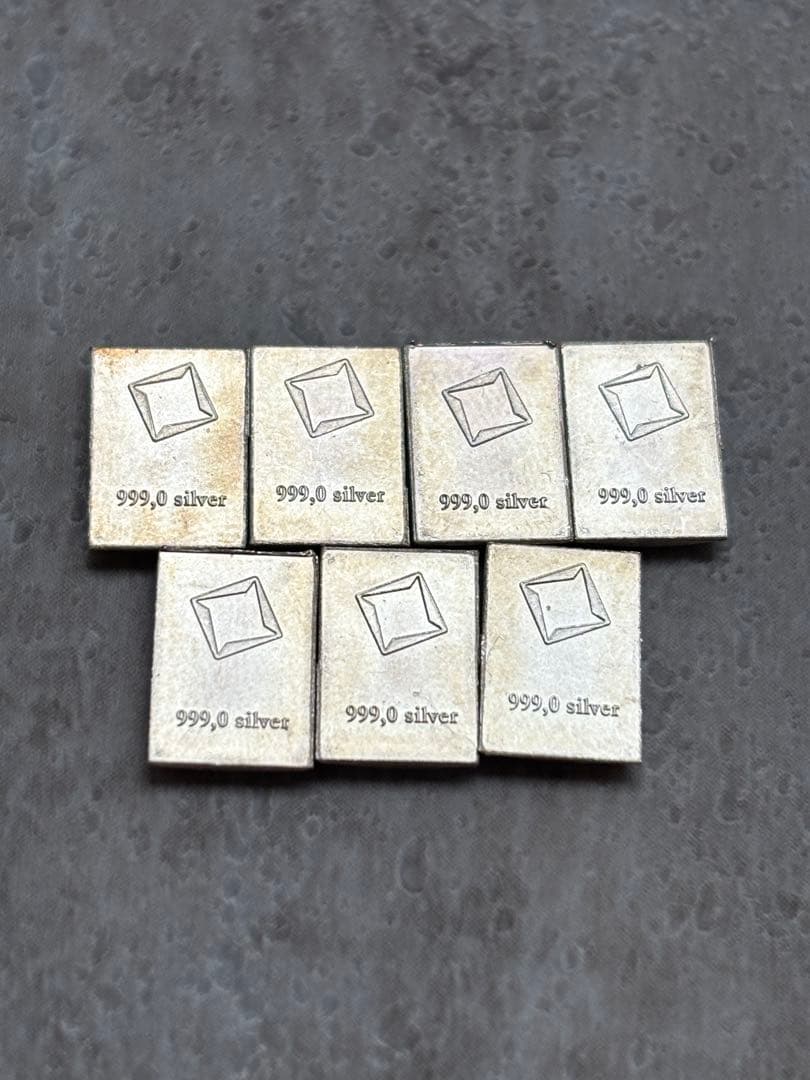 最終値下げ‼️スイス ヴァルカンビ コンビバー シルバーバー 7g