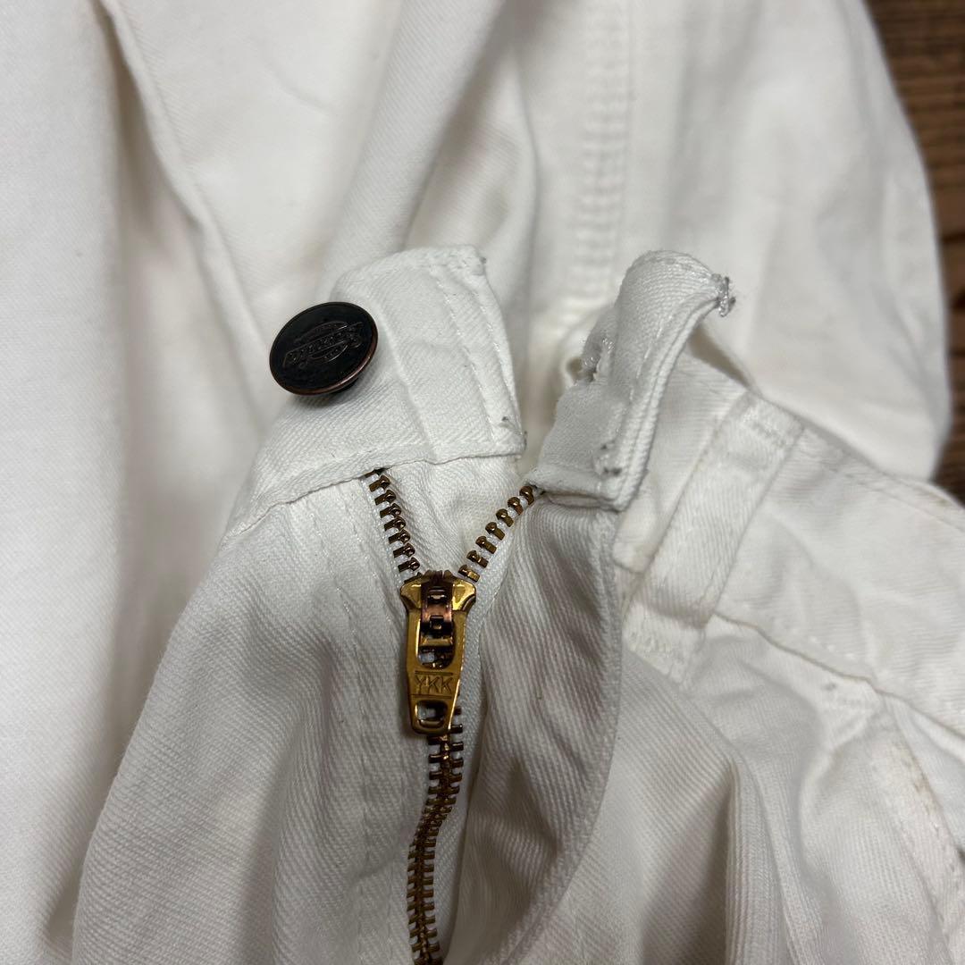 希少カナダ製 Dickies 1953 白ペインター W31/L30
