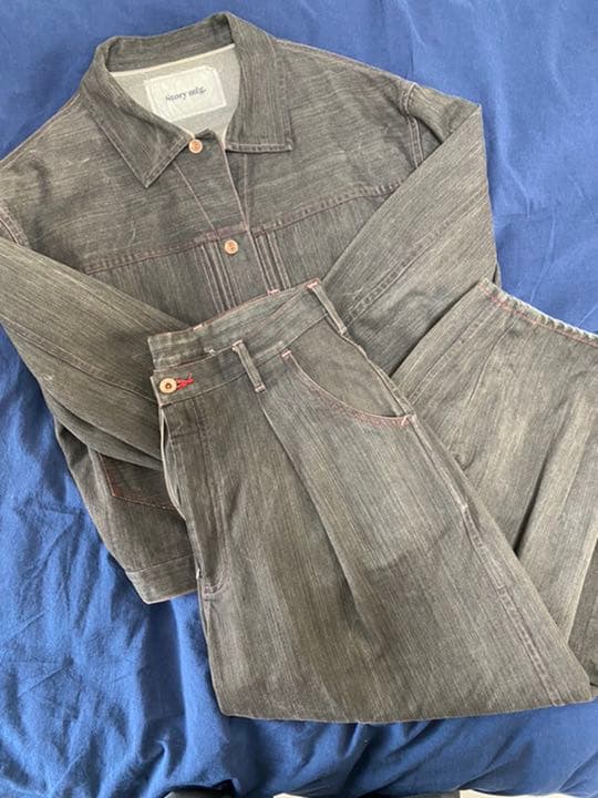 C*6様 STORY mfg. sudae jacket pants デニムセッ
