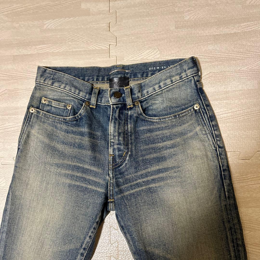 （試着程度・美品）サンローランパリ　スキニーデニム　27 527389
