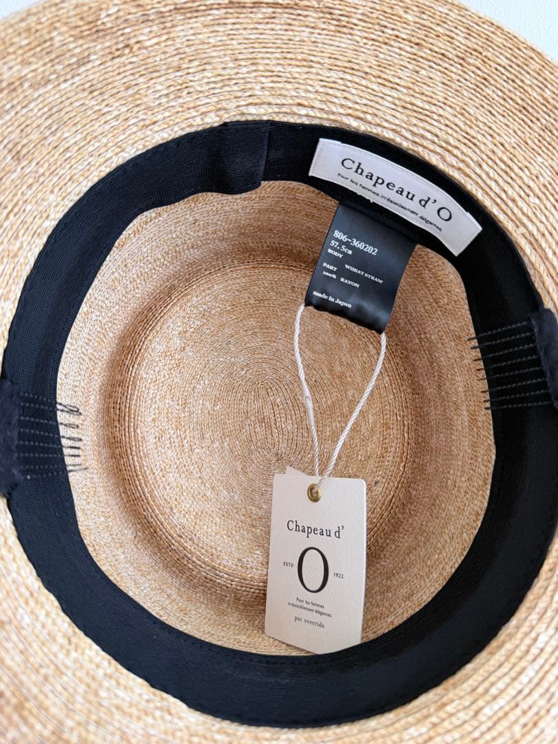 シャポードオーChapeaud'O ハット カンカン帽