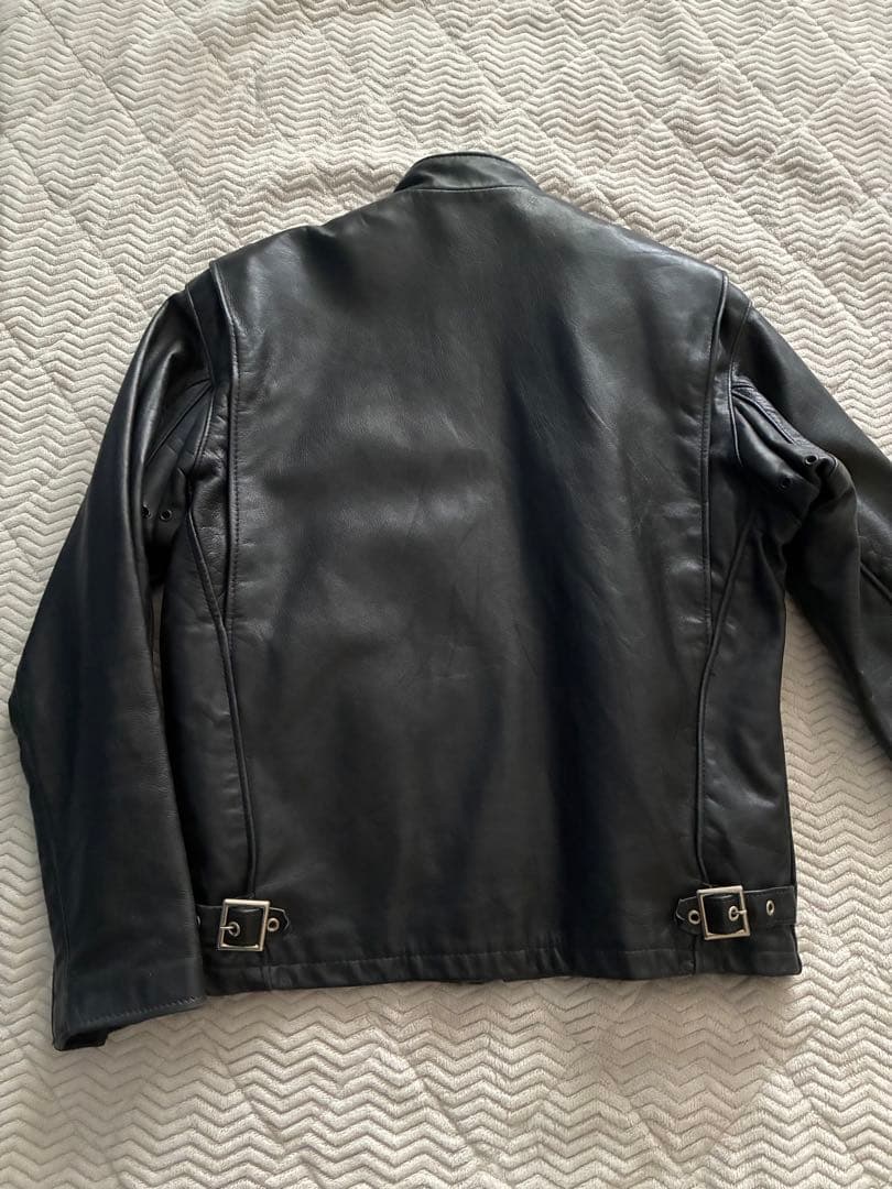 美品　Schott ショット　641 ブラック ライダースジャケット 38