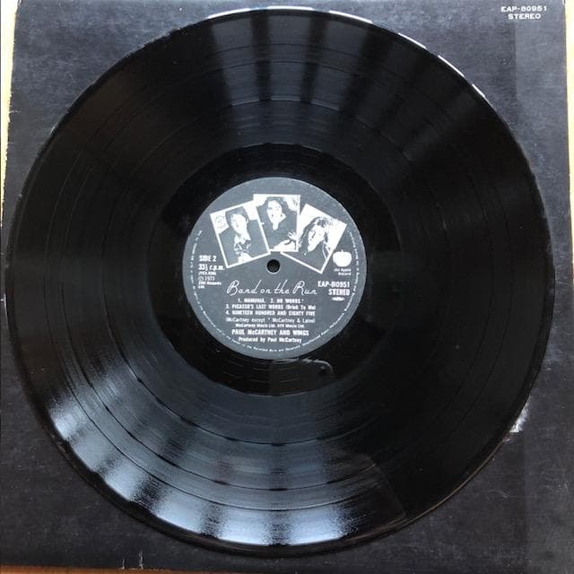 【LP】ウイングス『バンド・オン・ザ・ラン』ポール 名盤 d963y96