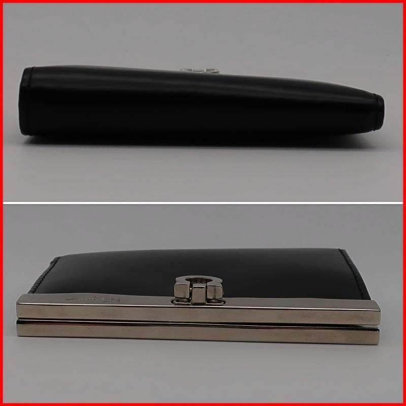 正規品 フェラガモ Ferragamo キー 名刺ケース 特大ガンチーニ 箱
