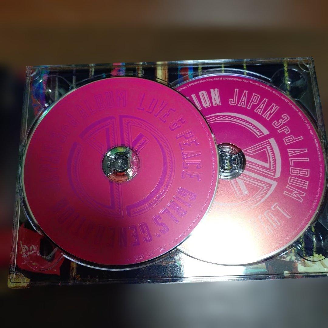 GIRLS' GENERATION LOVE & PEACE 初回限定盤