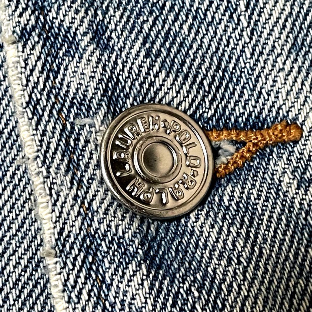 80sUSA製Polo Ralph Laurenデニムジャケット 短丈rrl
