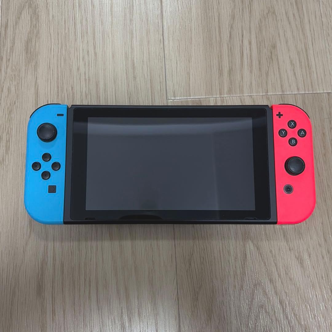 Nintendo Switch 本体 赤/青 プロコン SDカード64GB