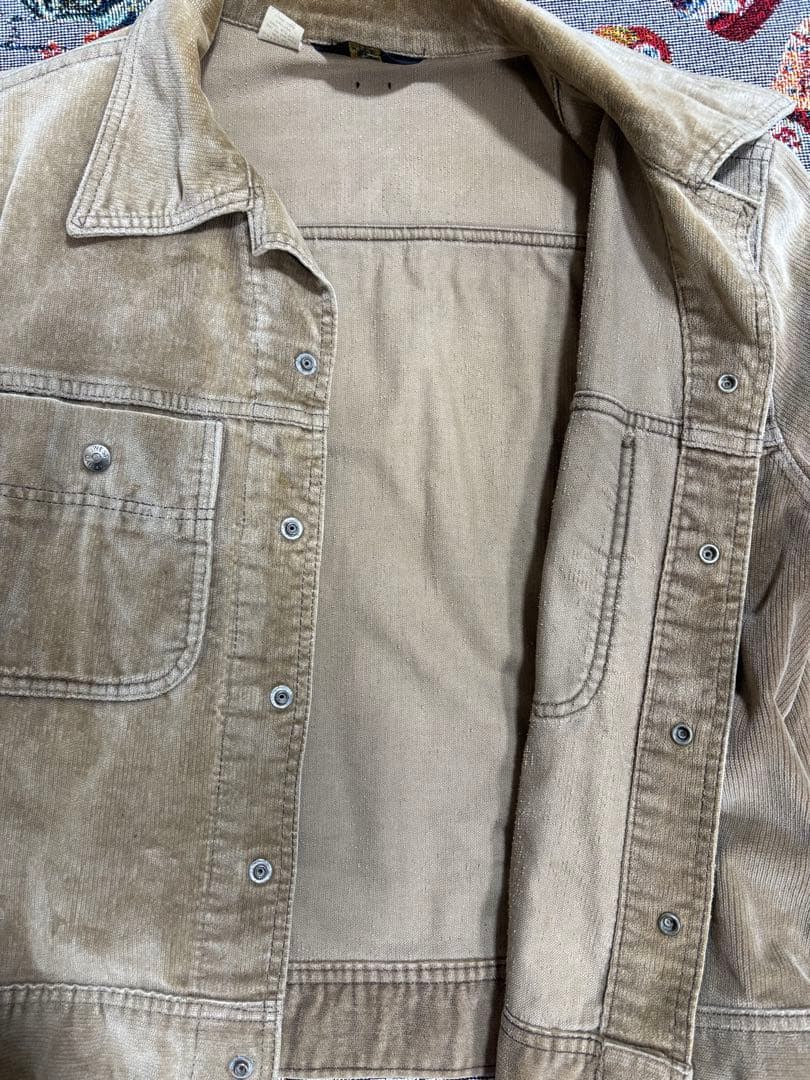 70s Lee コーデュロイ トラッカージャケット USA製 ヴィンテージ
