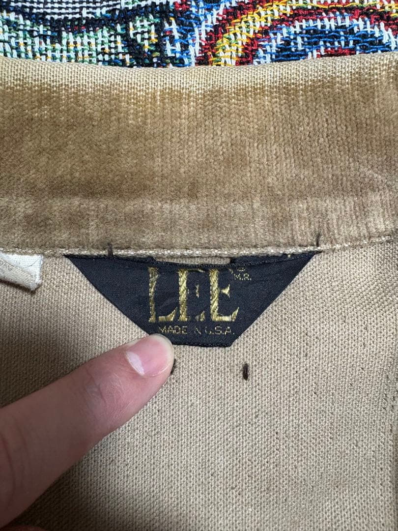 70s Lee コーデュロイ トラッカージャケット USA製 ヴィンテージ