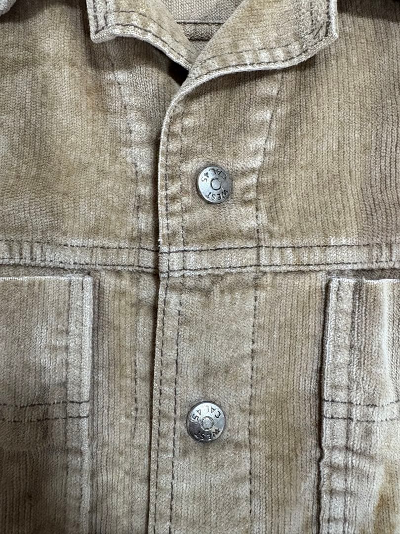 70s Lee コーデュロイ トラッカージャケット USA製 ヴィンテージ