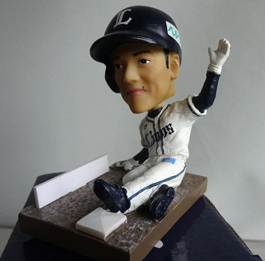 【埼玉西武ライオンズ】松井稼頭央選手(現監督） ボブルヘッド人形  非売品