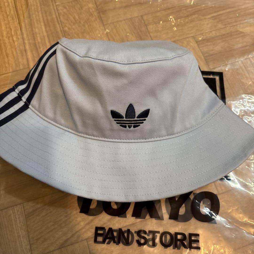 【新品】adidas × Oasis バケットハット ショップバッグつき