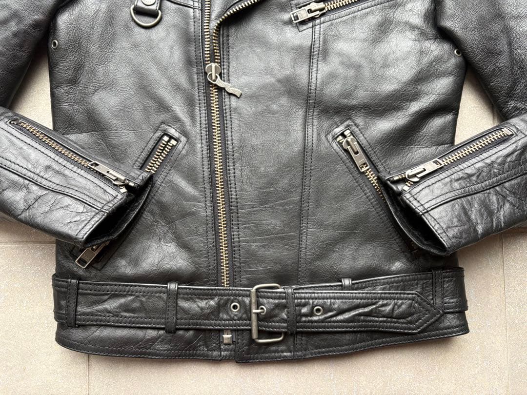 ヌーディージーンズ Nudie Jeans ライダースジャケット S