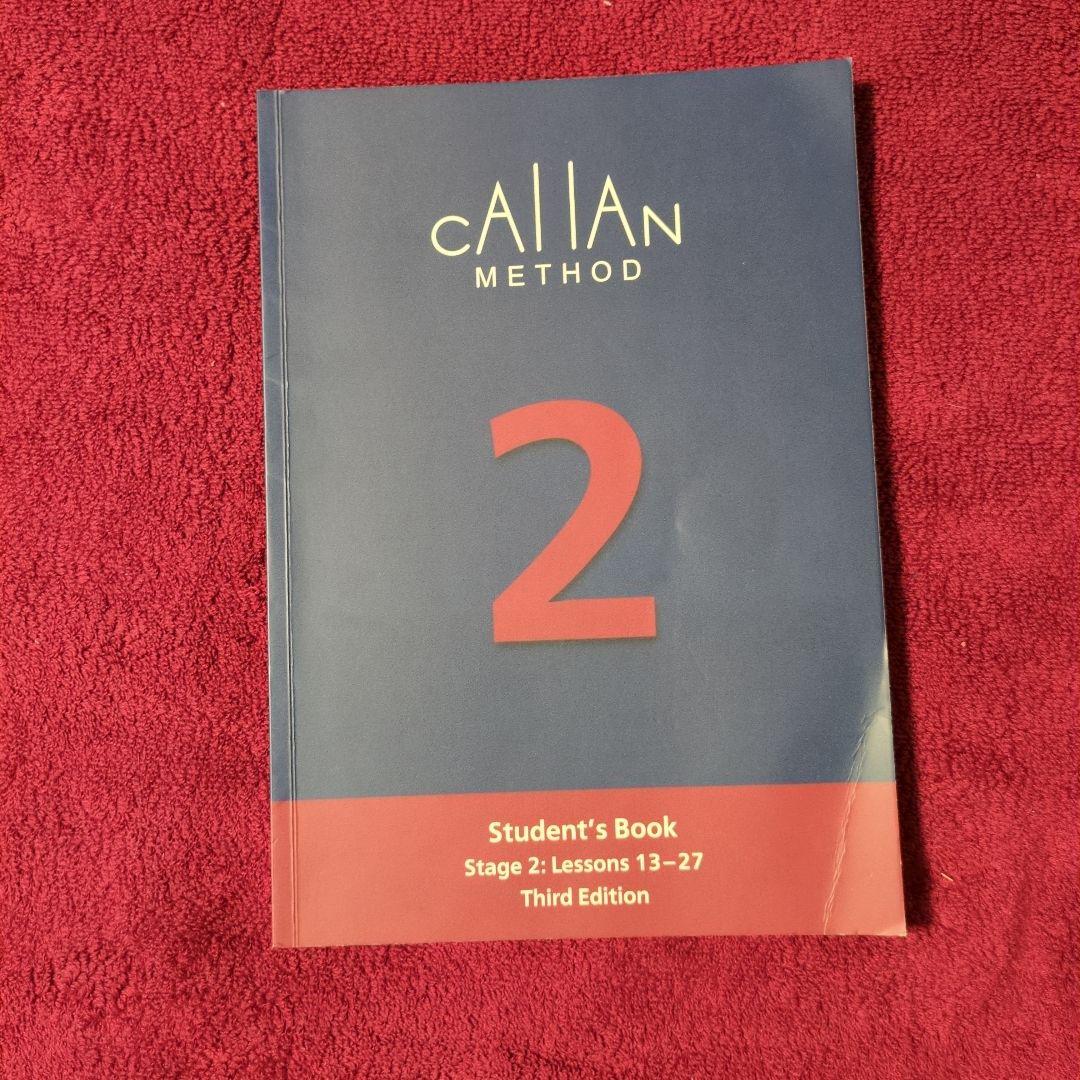 最新版3rd Callan Method 3rd 1, 2, 3 3冊セット