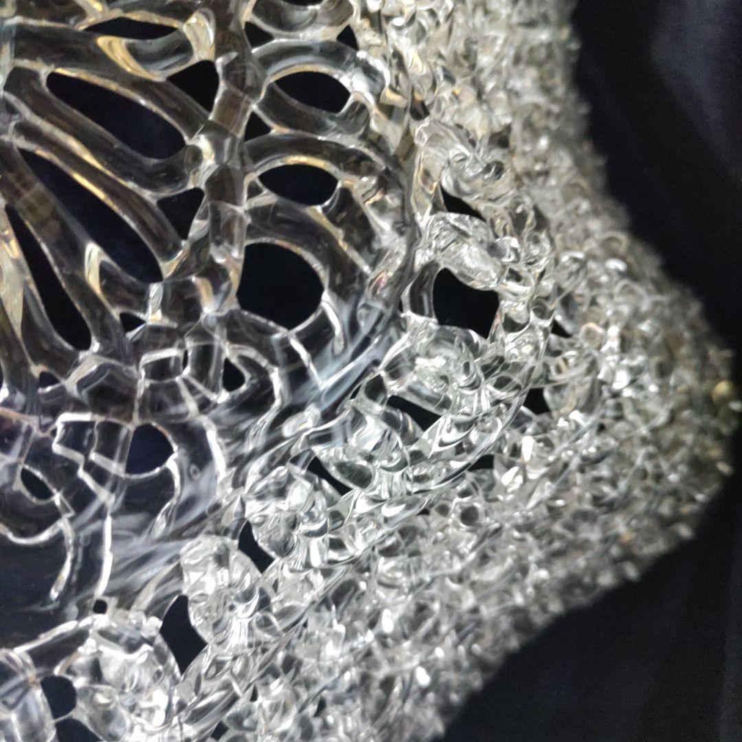 アデリア クリスタル フルーツバスケット ガラス工芸品