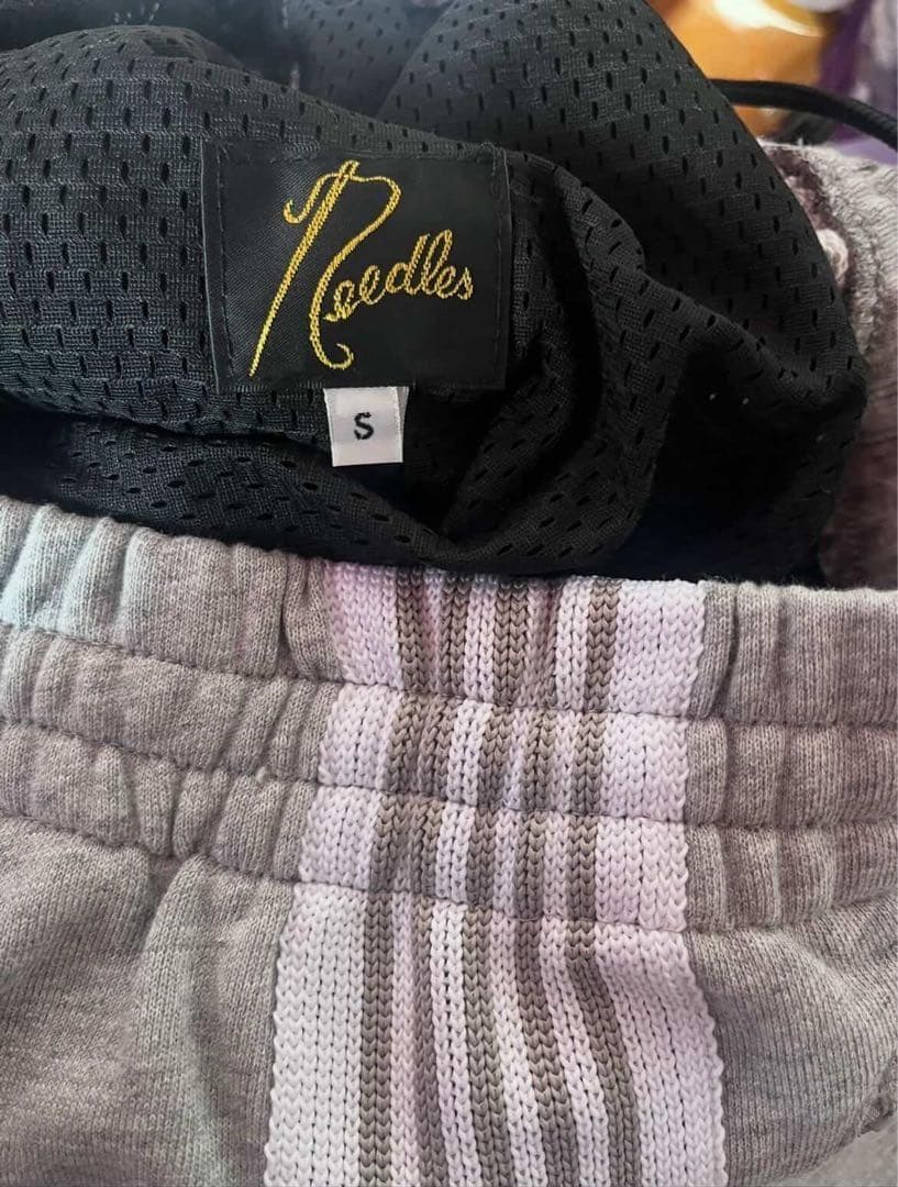 Needles トラックパンツ ヒザデル グレー Sサイズ 試着のみ