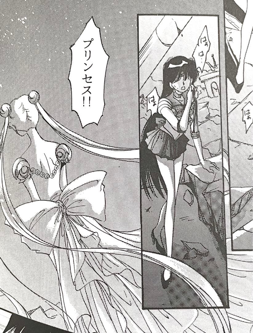 セーラームーン同人誌　前世　セレニティ　守護四戦士　エンディミオン  四天王