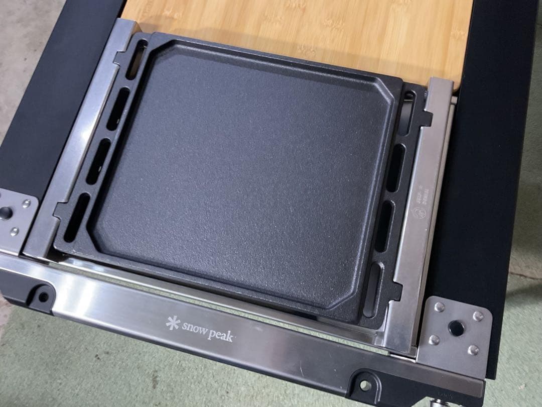 新品・未使用 スノーピーク フラットバーナー専用 グリル