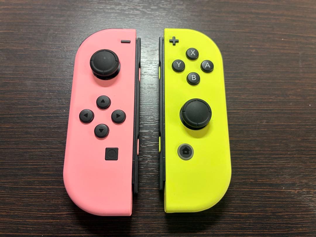 Nintendo Switch 本体　黄/ピンクJoy-Con付き