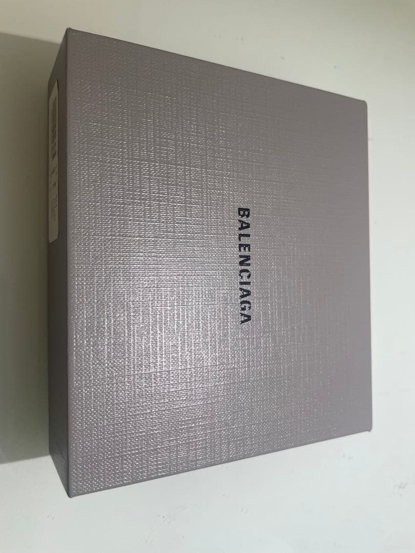 BALENCIAGA レザー キーケース ロゴ 6連フック キーリング付き