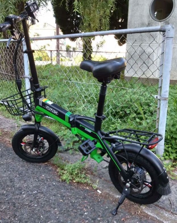 【ジャンク品】折りたたみ電動アシスト自転車