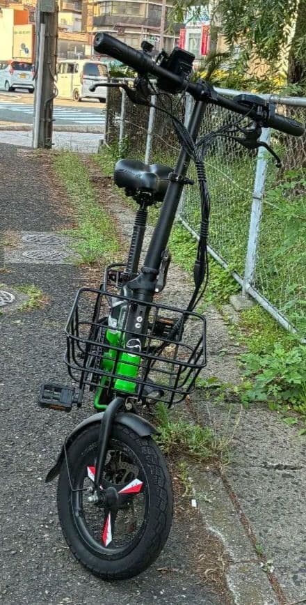 【ジャンク品】折りたたみ電動アシスト自転車