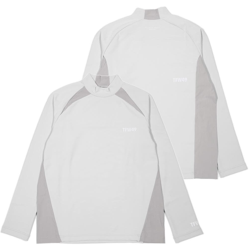 新品☆TFW49☆SIDE PANEL LONG SLEEVE MOCKNECK