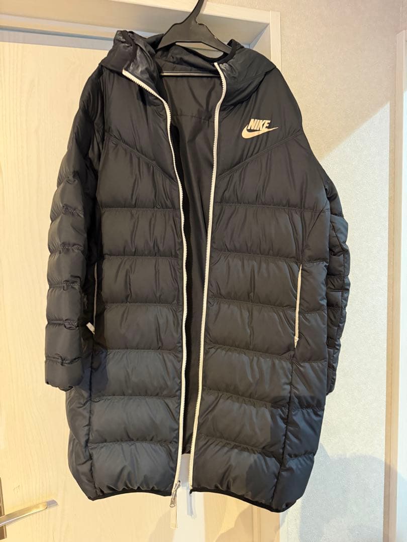 Nike 黒 ベンチコート リバーシブル