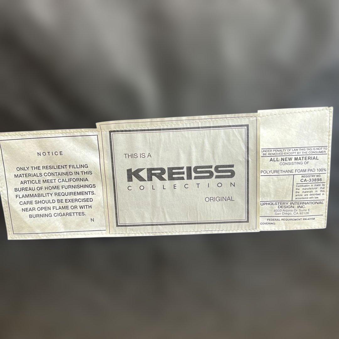 KREISS COLLECTION アームチェア 1脚 大型 木彫刻 輸入家具