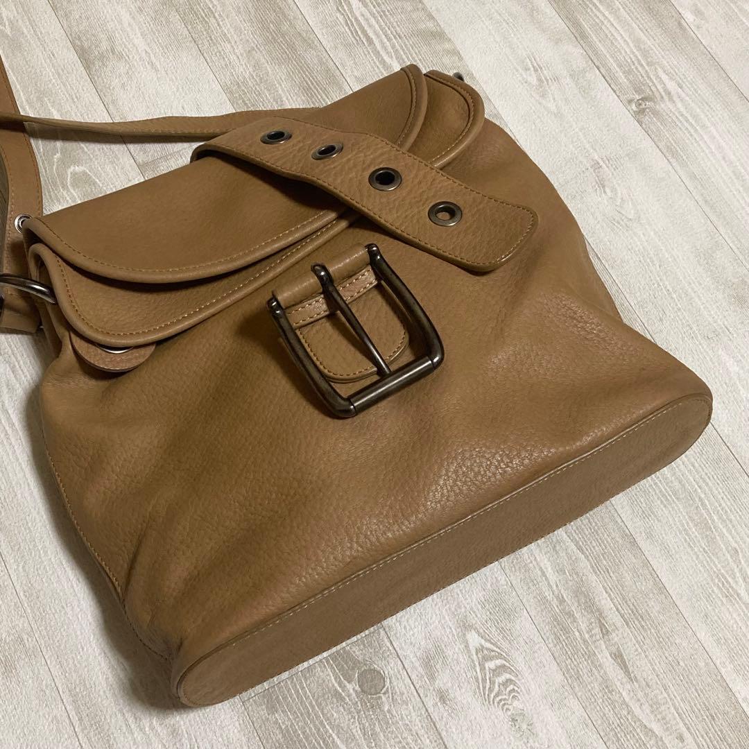 マルニ　3way ベージュ レザー バッグ MARNI