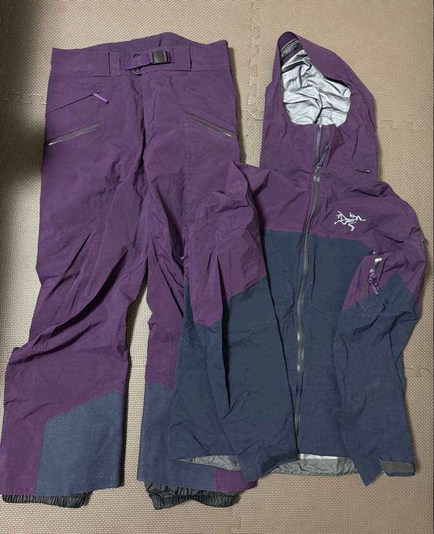 アークテリクス スキーウェア RushJacket Sabre Pants 上下