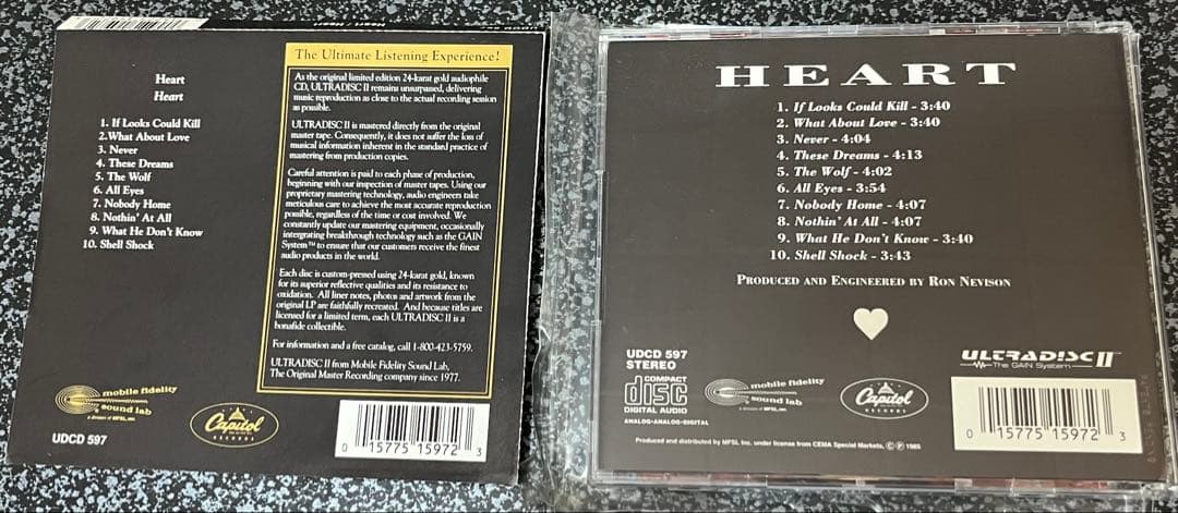 HEART ハート GOLD CD 極美品