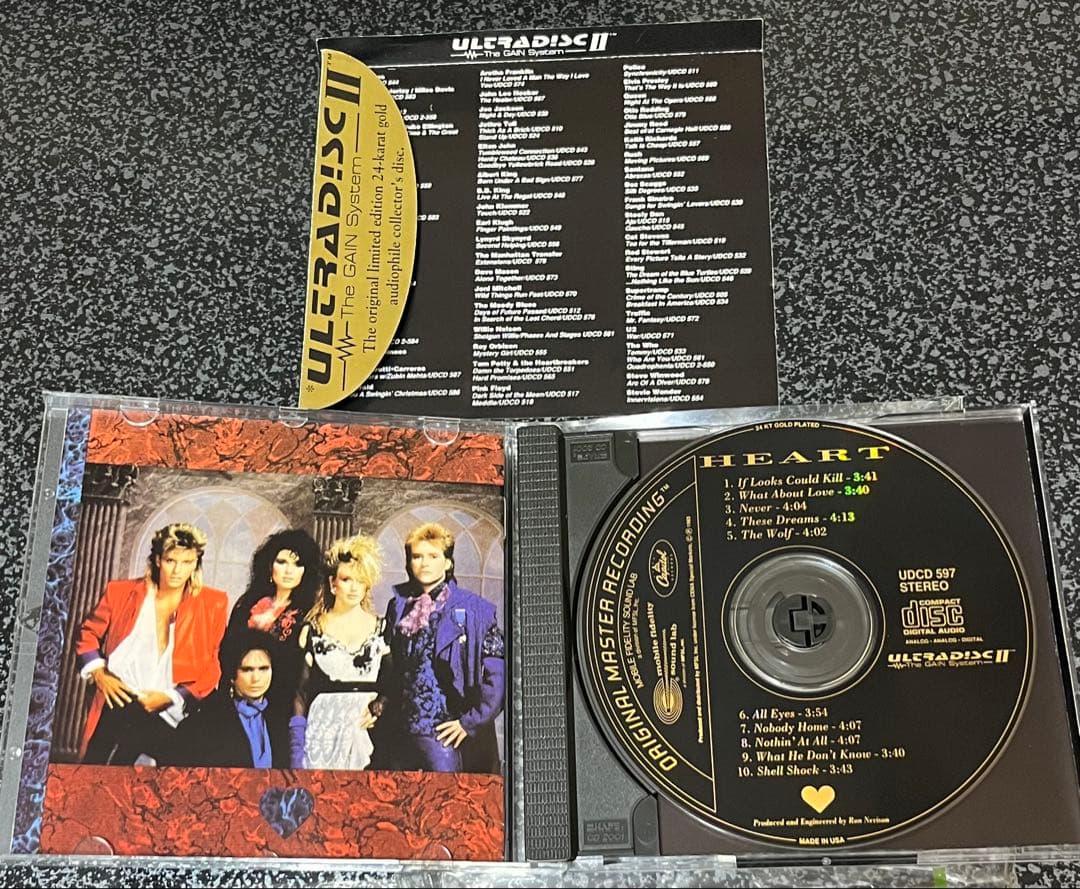 HEART ハート GOLD CD 極美品